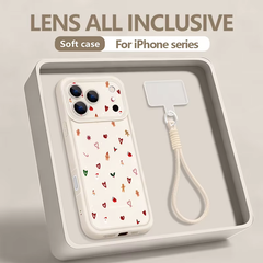 Christmas Lanyard iPhone Case with Wrist Strap