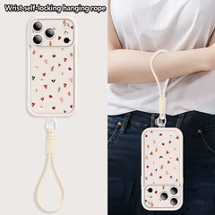 Christmas Lanyard iPhone Case with Wrist Strap