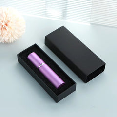 5Ml Perfume Atomizer 5/20/30/50Pcs Mini Spray Bottle Aluminum Glass Refillable Travel Fragrance Mist Bottle with Gift Box