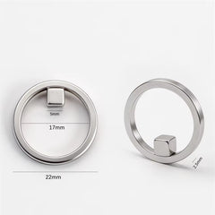 Black Hole Shape Cat Eye Nail Art Magnet Suck Hollow Cat Eye Nail Art Effect Magnet Ring for Magnetic Gel Polish Manicure Tools