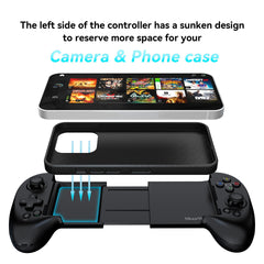 SHANWAN Wireless Game Controller, Mobile Controller, Wireless Game Controller, Joystick PC Telescopic Game Controller, Console Accessories, Gaming Items, Game Pad
