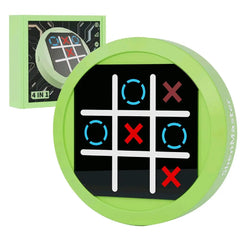 4-In-1 Electronic Tic Tac Toe Game: AI Battle, 2-Player Mode, Memory & Quick Hit Challenge | Game Console for Adults