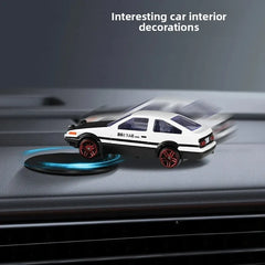 Car Ornaments Interior Decoration Drift Tail Swing Rotating Ornaments Toy Model Center Console Car Interior Decoration