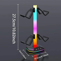 Game Controller Holder, Game Controller Display Stand with RGB Light Effect, Console Accessories for PS5 Controller/Xbox Controller, Switch Controller, Game Accessories, Game Peripherals