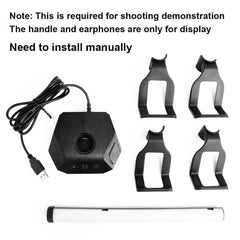 Game Controller Holder, Game Controller Display Stand with RGB Light Effect, Console Accessories for PS5 Controller/Xbox Controller, Switch Controller, Game Accessories, Game Peripherals