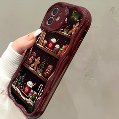 Gingerbread & Hot Cocoa Christmas iPhone Case