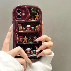 Gingerbread & Hot Cocoa Christmas iPhone Case