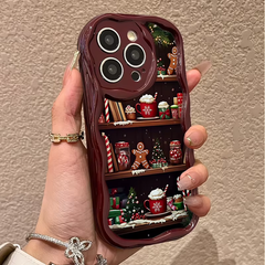 Gingerbread & Hot Cocoa Christmas iPhone Case