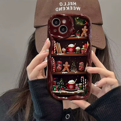 Gingerbread & Hot Cocoa Christmas iPhone Case