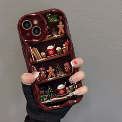 Gingerbread & Hot Cocoa Christmas iPhone Case