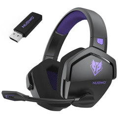 NUBWO G06 Pro Wireless Gaming Headset with Charging Station for Headset and PS5 Controller