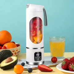 Ultimate Portable Blender! USB Rechargeable & Compact for Smoothies On-The-Go - Perfect Travel, Back to School & Gym! Leak Proof Design, Makes Shakes & Baby Food Cup Juicer Rechargeable Mini Blender Vegetable