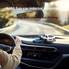 Car Ornaments Interior Decoration Drift Tail Swing Rotating Ornaments Toy Model Center Console Car Interior Decoration