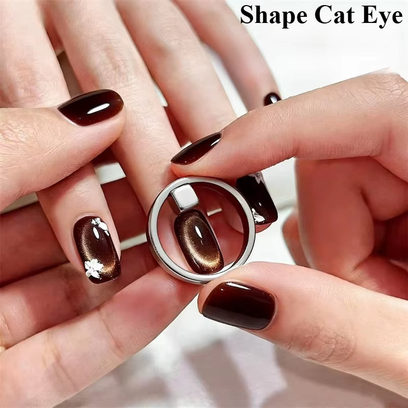 Black Hole Cat Eye Nail Art Magnet Ring for Magnetic Gel Polish Manicure Tools