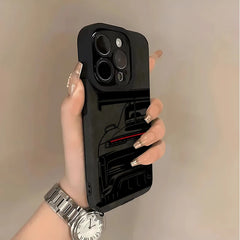 Cool Sports Car Phone Case for  18 Pro Max 17 16 15 plus 14 13 12 11 17 Pro Air XR X XS 7 plus SE 2022 Faux Leather Cover