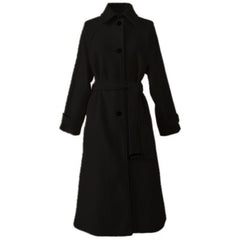 Mid-Length Tweed Coat