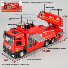 Alloy Fire Truck Toy